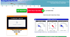 Desktop Screenshot of anguilla-weather.com